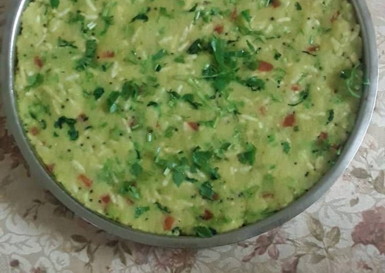 Recipe of Speedy Mamra poha instant dhokla