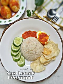 Foto resep Nasi Lemak Berempah