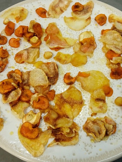 Una foto de Chips saludables