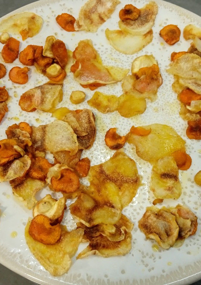 Una foto de Chips saludables