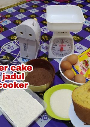 Foto resep Marmer cake rice cooker