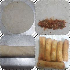 A picture of Homemade Roll pati.
