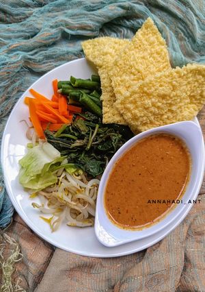 Foto resep Pecel Kerupuk Gendar