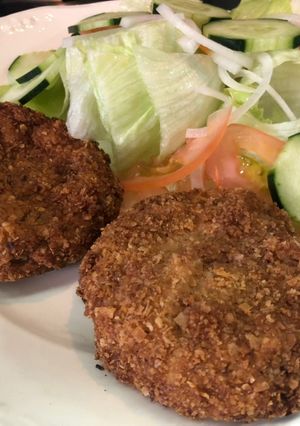 A picture of Sonoran-Style Beef Filet Milanesa.