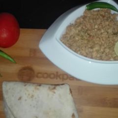 A picture of Chicken Mince With yoghurt.