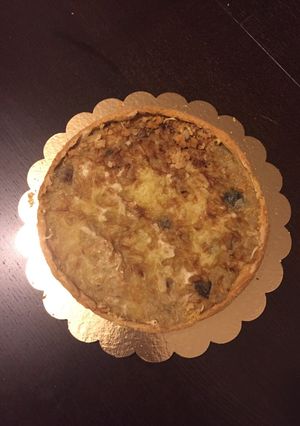 Una foto de Tartaleta de cebolla y setas