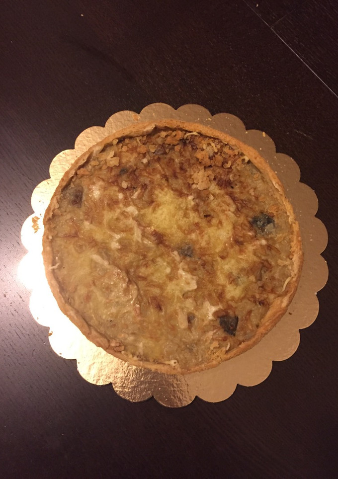 Una foto de Tartaleta de cebolla y setas