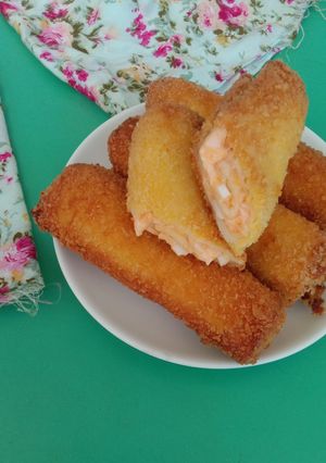 Foto resep Fried Cheese Mayo Roll