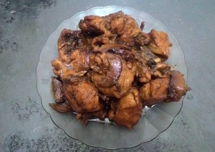 Ayam Kecap Jamur