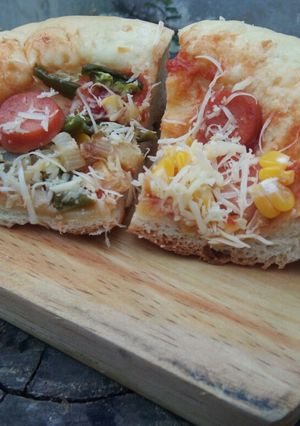 Foto resep Roti Pizza