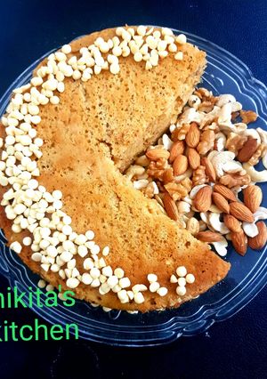 A picture of Whole wheat dry fruits cake.