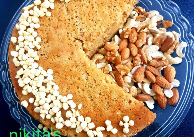 Recipe of Quick Whole wheat dry fruits cake