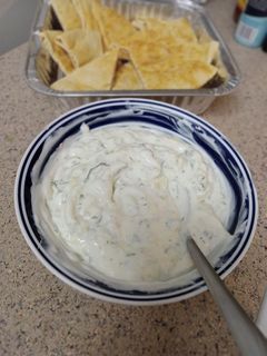 A picture of Tzatziki Sauce (Dip) 🥒.