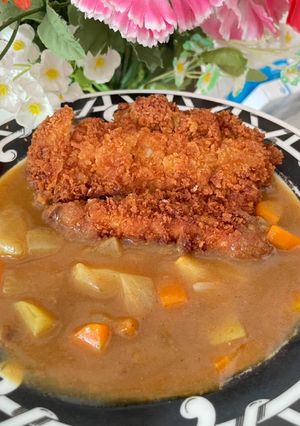Foto resep Chicken Katsu Curry