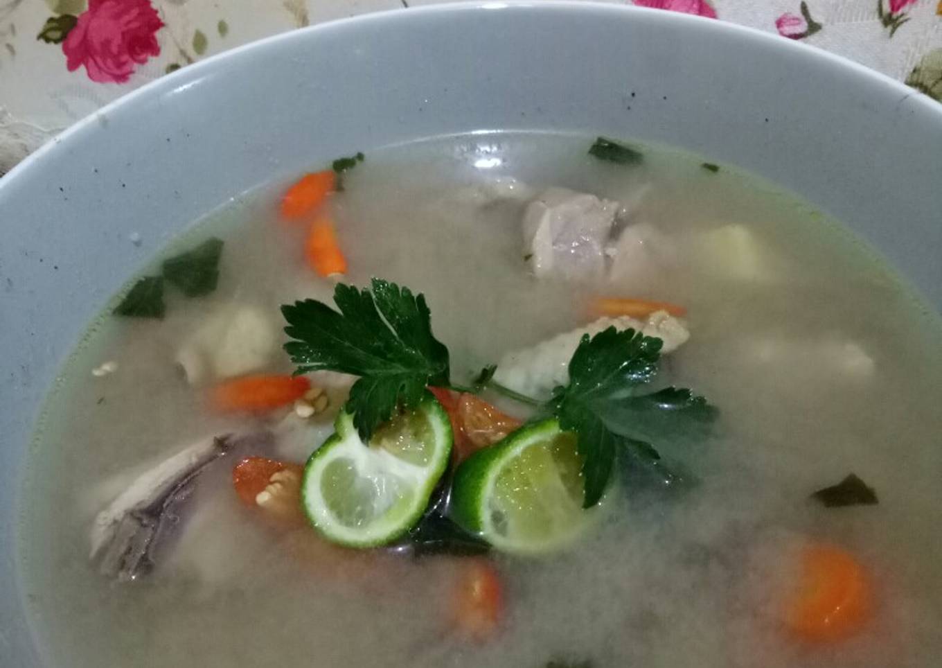 Sup ayam kampung
