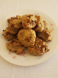 Una foto de Galletas de Lentejas y coco
