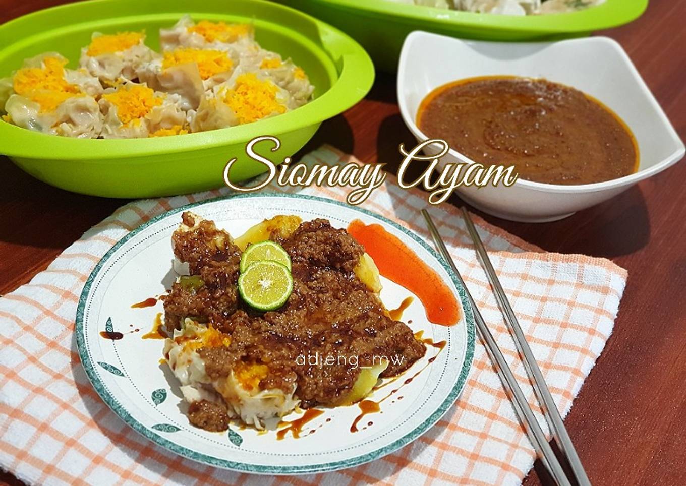 Siomay Ayam - resep kuliner nusantara