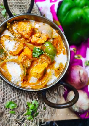 कढ़ाई पनीर (Kadai paneer recipe in Hindi) रेसिपी मुख्य फोटो