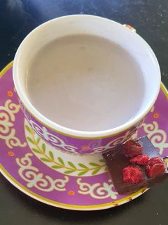 صورة لوصفة مشروب حليب اللوز بالاجاي بيري (Acai Berry) صحي ولذيذ 👍👌