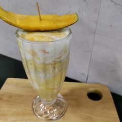 A picture of Creamy Mango Pudding(Langra mango).
