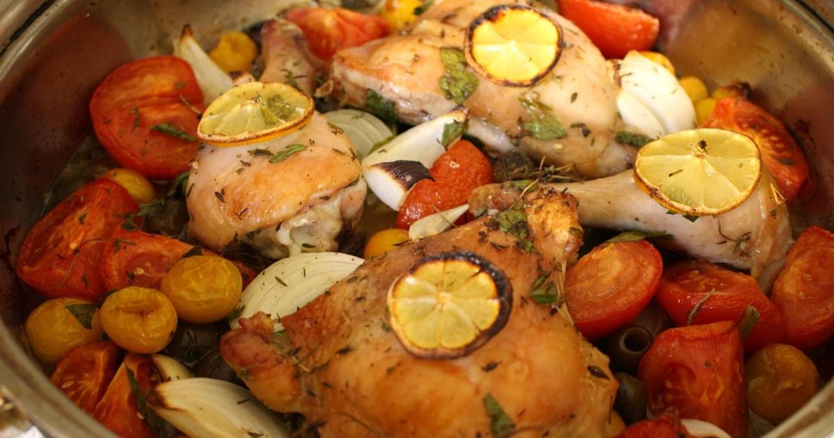 How to Make Simple Roasted Chicken or Guinea Fowl - Perfectly Provence