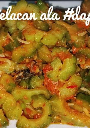 Foto resep Pare Teri Belacan ala #dapurbundaqila #masakanrumahsederhana