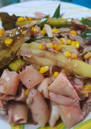 Foto resep Tumis Cumi Asin Jagung Manis