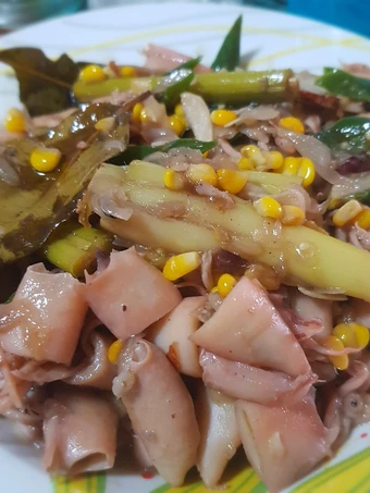 Cara Mudah Membuat Resep  Tumis Cumi Asin Jagung Manis yang Bikin Ngiler, Bikin Ketagihan