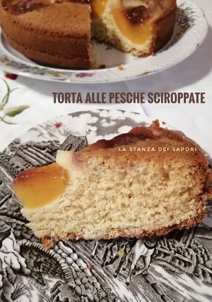 Foto di #131 Torta alle pesche sciroppate