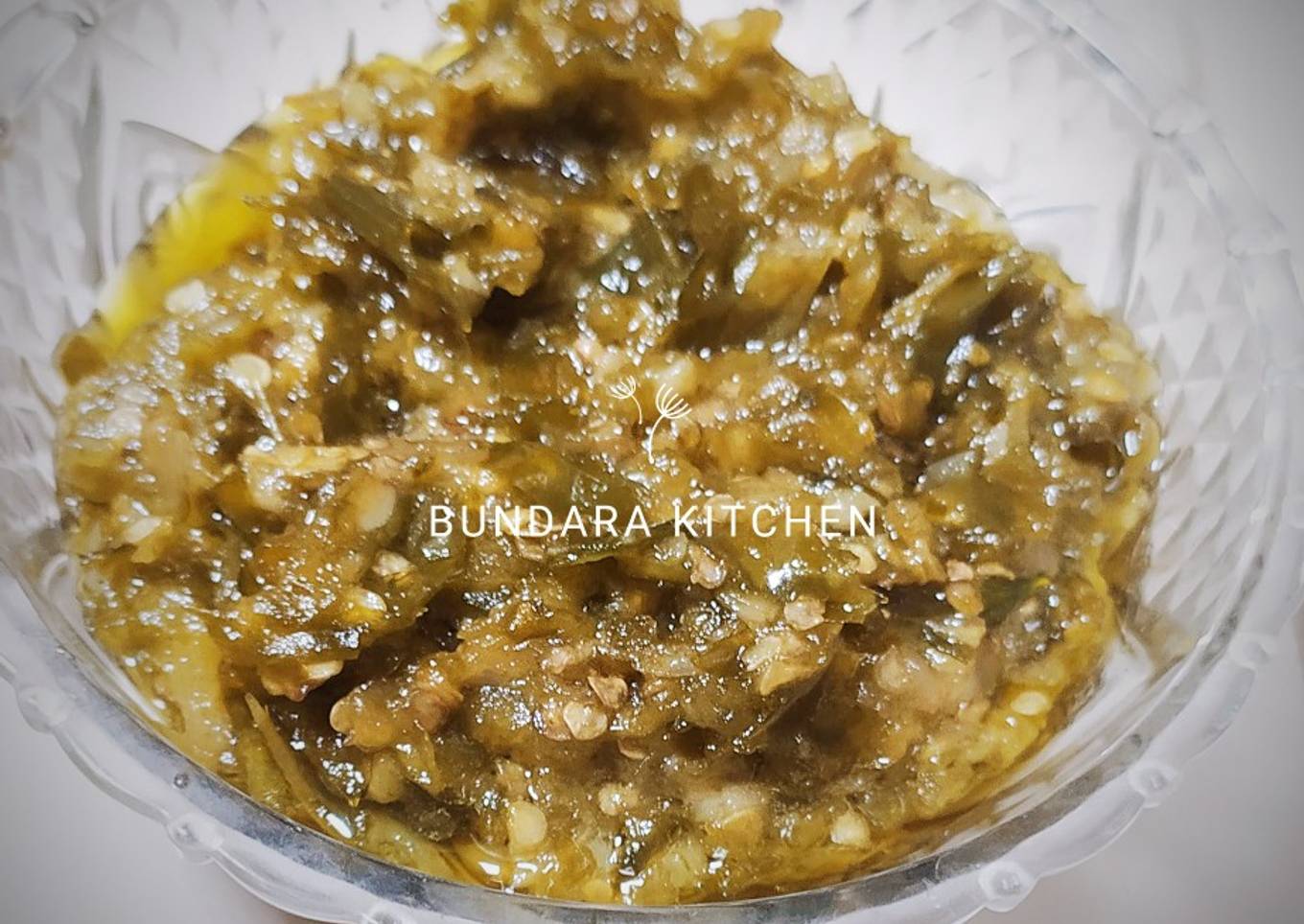 Sambal ijo ala Nasi Padang