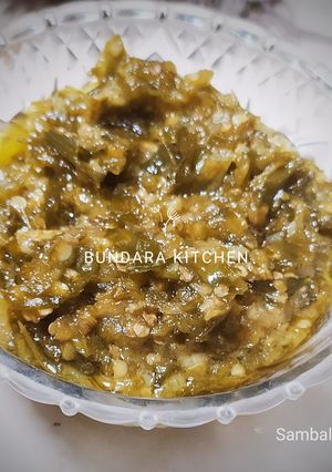 Foto resep Sambal ijo ala Nasi Padang