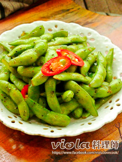 涼拌毛豆 的食譜成品照片
