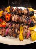 Grilled Beef and Veggies Kebabs