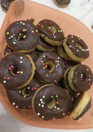 Foto resep Kue kering mini donat