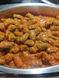 Una foto de Ñoquis de calabaza y espinacas sin tacc
