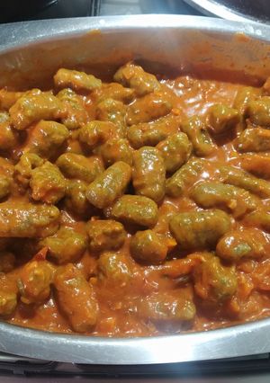 Una foto de Ñoquis de calabaza y espinacas sin tacc