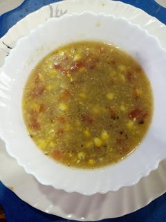 स्वीट कॉर्न सूप (sweet corn soup recipe in marathi) रेसिपी चे मुख्य फोटो 