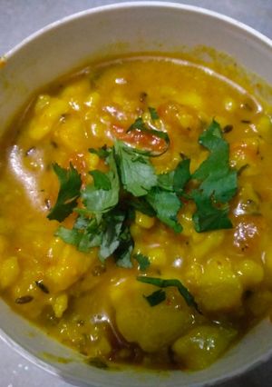 आलू टमाटर की सब्जी(ALOO TAMATAR K SABZI RECIE IN HINDI) रेसिपी मुख्य फोटो