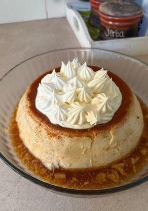 Una foto de Flan Casero