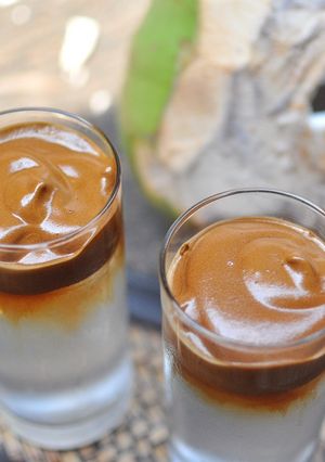 รูปของ Frothy Coffee with Coconut Juice 🥥🥥