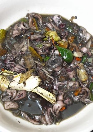 Foto resep Tumis Cumi Hitam