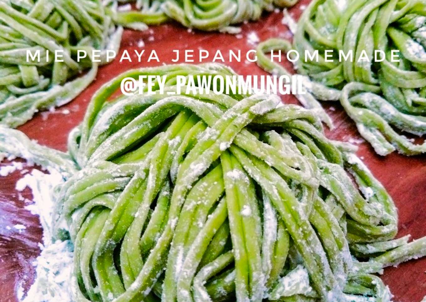 Mie Pepaya Jepang Simple