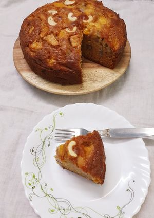মিক্স ফ্রুট উইট কেক(mix fruit wheat cake recipe in Bengali) রেসিপির প্রধান ছবি