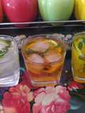 مشروب الموهيتو المنعش بقطع الليمون بعدة نكهات 😋😋🌿🍋🍓🍊