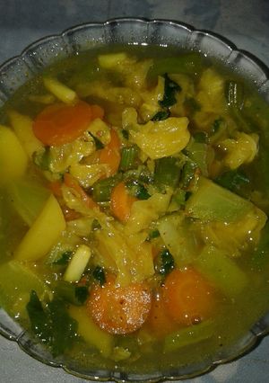 Foto resep Sayur sop tanpa ayam