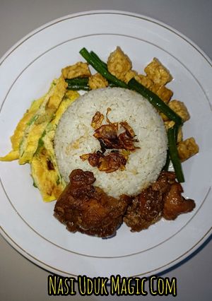 Foto resep 113. Nasi Uduk Magic Com