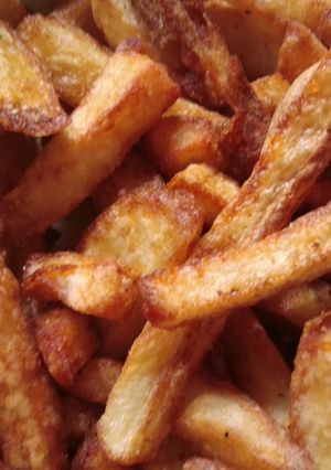 Una foto de Papas fritas perfectas