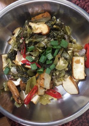 Foto resep Tumis sayur asin