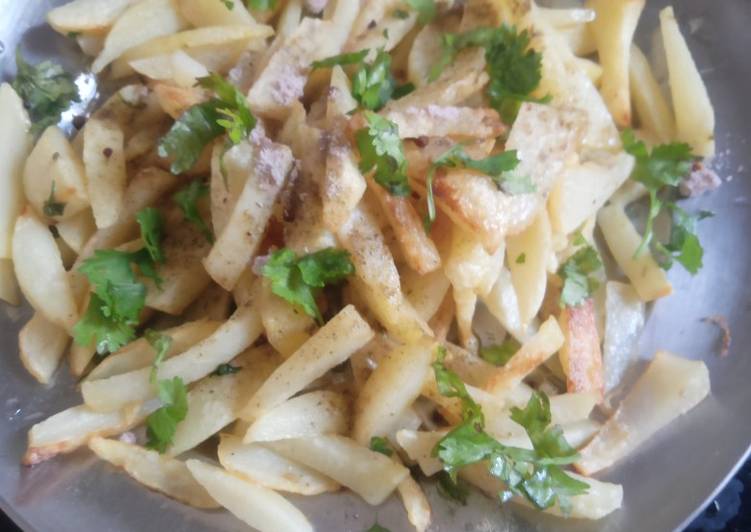 Recipe of Homemade Simple French Fries Kids Special