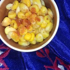 Peri peri sweet corn A picture of Peri peri sweet corn.